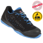 Preview: SIXTON ESD-Sicherheitshalbschuh 91328-03' Cuban blue' S1 SRC