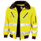 Preview: QUALITEX Warnschutz-Pilotenjacke 'signal' 3 in 1, warngelb