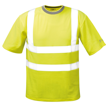 SAFESTYLE UV-Warnschutz-T-Shirt 'Steven', floureszierend gelb