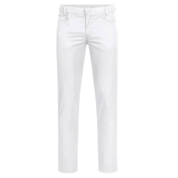 GREIFF Herren-Hose '5 Pocket Regular Fit, weiß