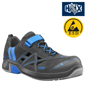HAIX CONNEXIS® Safety Air S1 low grey-blue