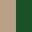 Beige/Dark Green