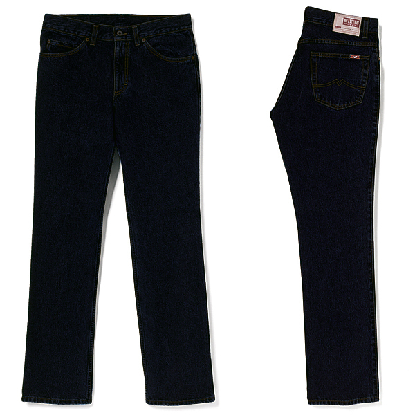 MUSTANG Herren-Jeans 'Tramper Straight', denim black/schwarz