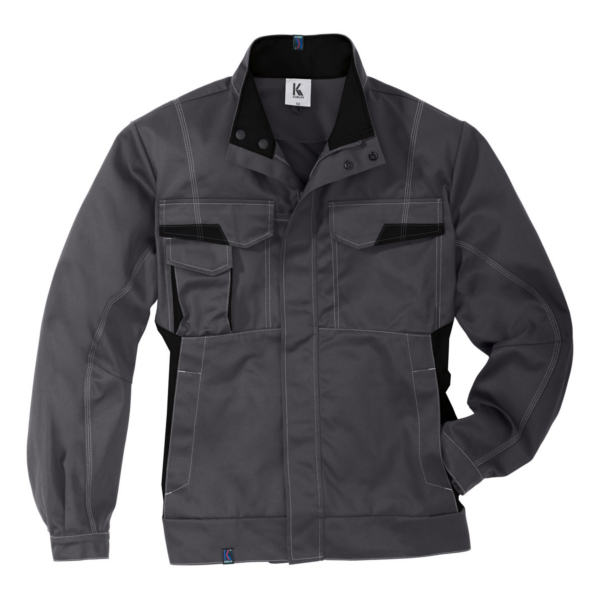 KÜBLER Jacke 'IMAGE DRESS new design', anthrazit/schwarz