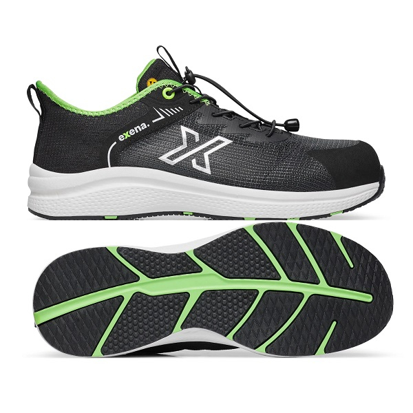 EXENA ESD-Sicherheitshalbschuh 'Sprint' S1PS
