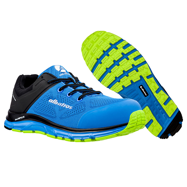 ALBATROS ESD-Sicherheitshalbschuh 'Lift Blue Impulse Low' S1PS HRO SR