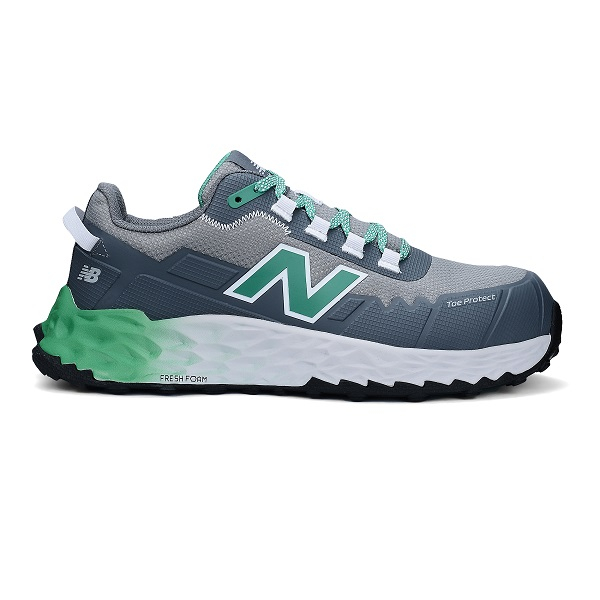 NEW BALANCE ESD-Sicherheitshalbschuh 'Fresh Foam Cremorne alloy/green' S3L