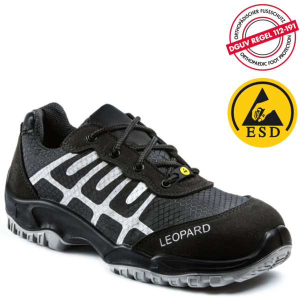LEOPARD ESD-Sicherheitshalbschuh 'E0433' S1