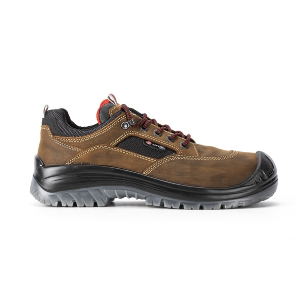 SIXTON Sicherheitshalbschuh 81153-01L 'Land brown' S3