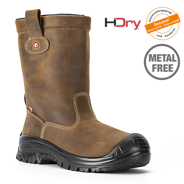 SIXTON Sicherheitsstiefel 81156-23L 'Montana' S3 WR CI SRC