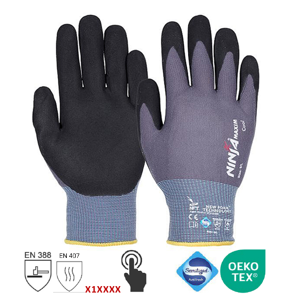 Montagehandschuh 'Ninja Maxim' | grau