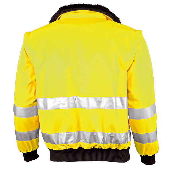 QUALITEX Warnschutz-Pilotenjacke 'signal' 3 in 1, warngelb